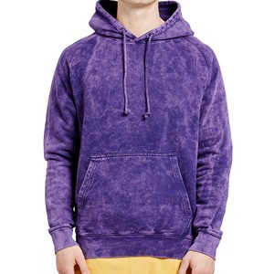 Sweat à capuche surdimensionné vintage délavé à l'acide pour homme, idéal pour le streetwear et les tenues décontractées - Product Image 6