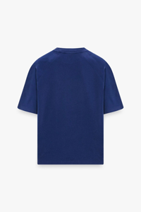 T-shirt Homme Oversize de Qualité Supérieure, Couleur Unie, Manches Courtes, Col Rond, Décontracté, en Jersey Tricoté 100% Coton Teint Uni, Coupe Ajustée - Product Image 4