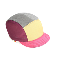 Vente en gros coloré 5 panneau à bord court unisexe casquette de baseball pour le skate voyage et style de vie marques Injae Vina OEM ODM