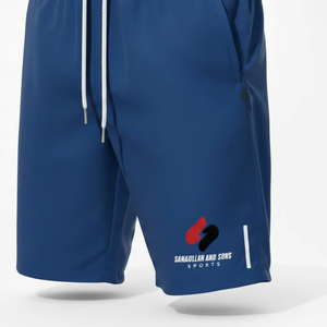Pantalones Cortos Deportivos de Algodón para Hombre, Cintura Elástica, Ligeros, Transpirables, para Gimnasio y Entrenamiento, Logotipo Personalizado, Venta al Por Mayor - Product Image 1