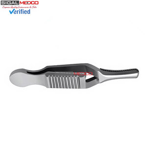คีมหนีบหลอดเลือด Dieffenbach Bulldog Clamp ขนาด 1.5 นิ้ว แบบตรง ไม่ทำให้เกิดการบาดเจ็บ คีมหนีบหลอดเลือดสำหรับผ่าตัด ทำจากสแตนเลสสตีล ชุดเครื่องมือความแม่นยำสูง - Product Image 2