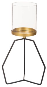 Support de bougie en métal de style antique fait à la main avec finition pour la décoration de la maison de luxe, l'hôtellerie et les événements - Product Image 3
