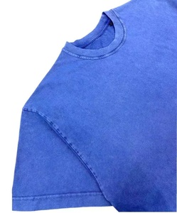 เสื้อยืดพิมพ์ลายโลโก้สไตล์วินเทจ 250 GSM ผ้าฝ้ายหนา 100% สีซีดแบบซันเฟด สตรีทแวร์ ล้างสีแบบแอซิดวอช ทรงโอเวอร์ไซส์ สวมใส่สบาย - Product Image 3