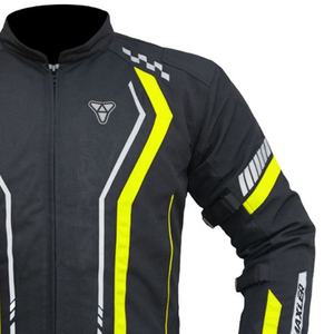 Chaqueta de Motocicleta Corta de Tela Urban Fit, Producción de Fábrica OEM para Uso Comercial - Product Image 4