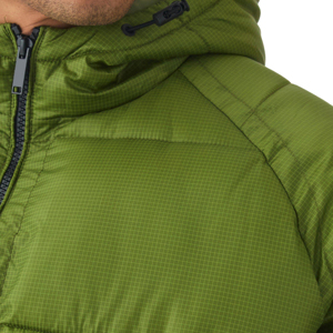 2025-26 OEM Custom Wholesale Men's Hooded Waterproof Puffer Jacket with Front Pocket Customized Logo Winter Design - Product Image 6