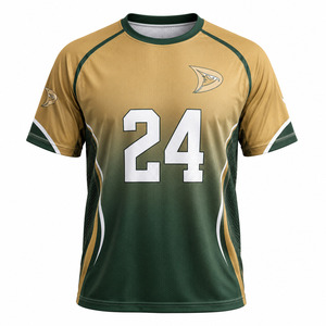 Camiseta de Torneo de Cornhole Personalizada OEM para Hombre, Sublimada, Ligera, Transpirable, de Malla de Poliéster, Uniforme Deportivo - Product Image 2