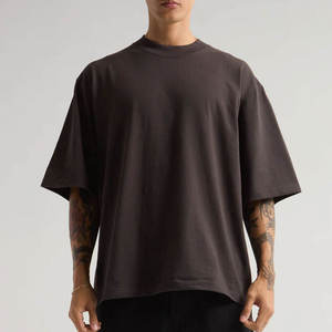 เสื้อยืดโอเวอร์ไซส์ผ้าเทอร์รี่พิมพ์ลายสกรีนตามสั่ง ปริมาณมาก น้ำหนัก 250 กรัม รับผลิตแบรนด์ส่วนตัว ขายส่ง - Product Image 4