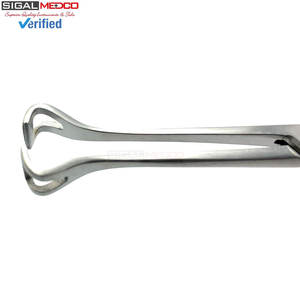 Pinzas Babcock para Tejido Intestinal de 20 cm, Acero Inoxidable Premium, Instrumento Quirúrgico Manual Atraumático, Suave, con Certificación CE - Product Image 6