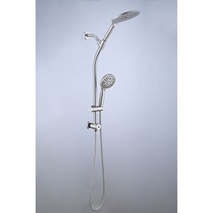 Single-Handle Nickel Thermostatic <b>Shower</b> <b>System</b> with Handheld Showerhead Chrome Plated for Exterior & Bathroom Use - Product Image 6