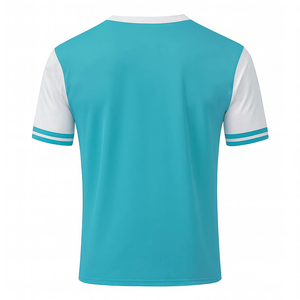 Ensemble Maillot et Short de Football Personnalisé 2026 Version Joueur Rouge Bleu Blanc – Tenue d'Équipe Imprimée par Sublimation en Gros - Product Image 4