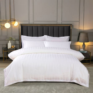 CVC80/20 ポリコットン キルト加工 マットレスカバー生地 環境に優しい 高品質 サテン織り オーガニック 通気性 卸売 - Product Image 1