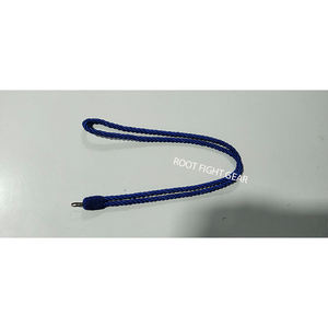 Cordón táctico de hombro de seda y algodón de primera calidad, color azul, hecho a medida con material personalizable - Product Image 1