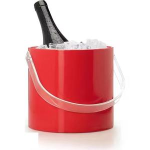 Bac à Boissons Vintage en Cuivre Gaufré, Grand Seau à Glace Ovale pour Bière avec Poignées, Refroidisseur de Boissons pour Fêtes et Bars à Domicile - Product Image 3