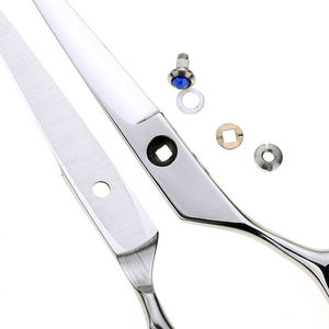 Ciseaux de barbier professionnels de haute qualité, design unique, acier inoxydable, fabrication sur mesure, vente en gros ADI-1113 - Product Image 3