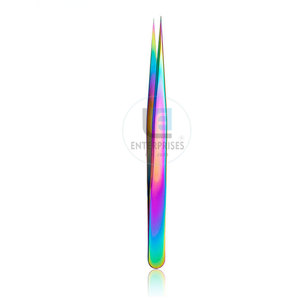 Pince à épiler pour extensions de cils en acier inoxydable, écologique, vente en gros, outils manuels réutilisables, durables, longueur 10 mm, haute qualité - Product Image 2