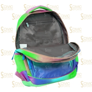 High Quality Lightweight Glitter Cheer <b>Backpack</b> <b>Waterproof</b> Cheerleading Kids <b>Backpack</b> Names and Colors 100% Polyester - Product Image 2