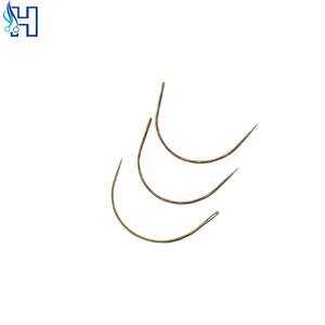 Aiguille à coudre professionnelle de type C, courbée, pour la réparation des extensions de cheveux et la fabrication de perruques - Product Image 1