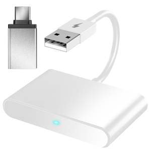 Reproductor de Navegación para Auto con WiFi Inalámbrico de 5GHz para IOSPhone, Sistema de Infoentretenimiento para Auto, Adaptador para FORD, HONDA, CHEVROLET - Product Image 1