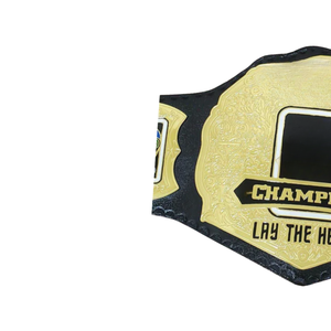 เข็มขัดแชมป์พรีเมียมโกลด์ LAY THE HEAT เข็มขัดแชมป์มวยปล้ำแบบปรับแต่งได้ คุณภาพสูง รุ่นสะสม - Product Image 4