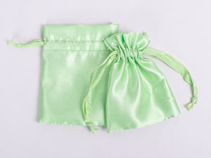 Customized Lightweight Satin Jewelry <b>Pouches</b> with <b>Drawstring</b> Closure for Gift Packaging-Craftjaipur Brand - Product Image 6
