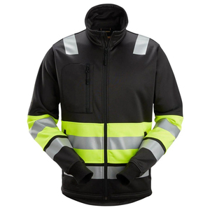 Chaqueta de Trabajo Unisex con Capucha, Resistente al Fuego, de Invierno, de Lona y Softshell, Transpirable, de Poliéster, de Alta Visibilidad, Resistente a las Llamas, Cortavientos - Product Image 1