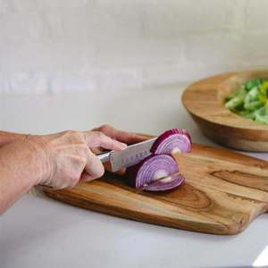 Wooden Chopping <b>Blocks</b> Rectangle <b>Shape</b> With Handle Combination Package Kitchen Cutting Board Catering Kitchen heavy duty - Product Image 6