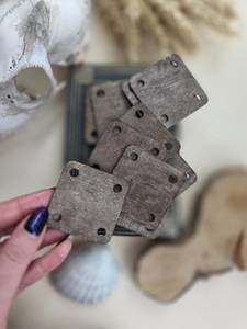 Lámpara de Sal Tejida a Mano de Madera Ecológica de Alta Calidad con Diseño Cuadrado de Arte Folclórico para Decoraciones Navideñas - Product Image 3