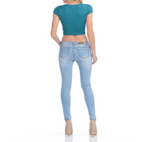 Camisetas Cortas Lisas para Mujer, Manga Corta, Ajustadas, Deportivas, para Fitness, Personalizables con Logotipo, Camisetas para Mujer - Product Image 6