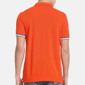 Camiseta Polo para Hombre de Color Liso, Personalizable, en Línea, con MOQ Bajo, Nueva Colección 2026, Artículo de Moda - Product Image 3