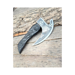 High Quality Handmade Carbon Steel Outdoor Camping Hatchet Wooden <b>Handle</b> Bushcraft Chopping Tool Custom OEM THEWIZ CRAFTS - Product Image 6