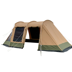 Tente tunnel Pioneer Outdoors - Quatre saisons, une chambre, toile, armature droite, pliable, écologique, ouverture rapide automatique, 3-4 personnes - Product Image 1