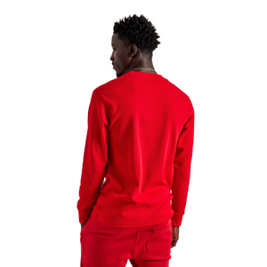 Custom Style Casual Wear Solid Color Men Full Sleeve T-Shirt 100% Cotton Breathable Eco-Friendly Custom Logo - Product Image 4