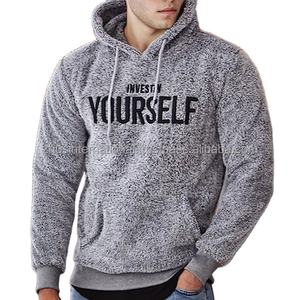 100% Heavyweight Fleece Sudadera con capucha unisex Logotipo personalizado Impreso de punto Forrado Profesional Hecho a medida Sudadera con capucha en blanco de alta calidad - Product Image 1