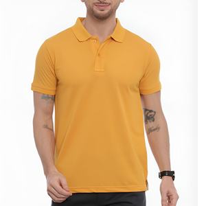 Camiseta Polo Bordada Personalizada con Logotipo para Hombre, Ropa Formal e Informal, Camiseta Polo Bordada Premium para Hombre OEM - Product Image 1