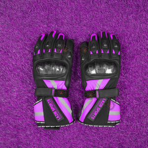 Guantes de motocicleta Lazib Sports, personalizados OEM ODM, venta al por mayor directa de fábrica, impermeables, de alta visibilidad y reflectantes. - Product Image 1