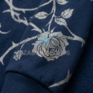 ZABEX SPORTS Sudadera con Capucha Premium para Hombre con Cristales, Estilo Urbano, de Algodón Grueso, Fabricante de Ropa Exterior - Product Image 4
