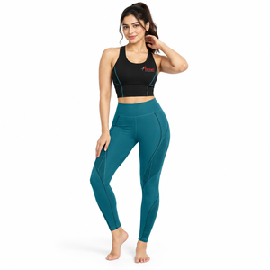 Ropa Deportiva Ligera y Transpirable para Gimnasio, Yoga, Pilates, para Ejercicio Diario, Conjunto de Yoga para Mujer con Material Suave y Elástico - Product Image 1
