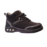 Chaussures de travail unisexes AOXIANG en microfibre, embout en acier, sécurité, randonnée, automne, toutes saisons, usage en usine, semelle extérieure en PU