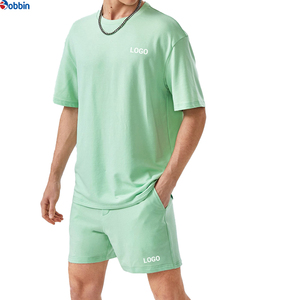 Summer Hip Hop Tracksuit Set Women's Top Quality Unisex Clothing Sets 2Pcs Letter Graphic Short Sleeve and Drawstring Short Sets - Product Image 5