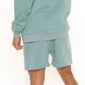 Top Selling <b>Men</b> <b>Hoodie</b> <b>Shorts</b> <b>Set</b> Premium Quality Comfortable Soft Fabric Casual Fashion Two Piece <b>Set</b> Wholesale - Product Image 4
