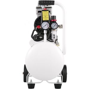 Compressore d'aria portatile da 1 HP senza olio, con serbatoio in acciaio da 6,6 galloni, 750W, tipo pancake, per pneumatici, 115 PS, 115V/60Hz - Product Image 6