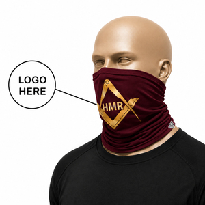 Masque Balaclava Unisexe Personnalisé avec Logo pour Tenue Maçonnique Grecque, Vêtements de Fraternité et Sororité, Sports de Plein Air - Product Image 1