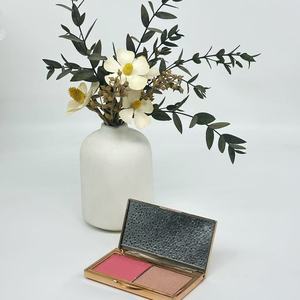 Paleta de Rubor Mineral Herbal Vegano para Mujer, Acabado Natural, Doble Color, 7.5g, Personalizable, Venta al Por Mayor de Fábrica - Product Image 2