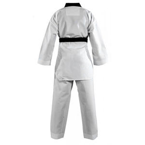 Dobok de Taekwondo Azul Rey con Cuello en V Negro, Uniforme de Karate para Adultos, Suministro al por Mayor, Fabricante OEM, Proveedores de Pedidos al por Mayor - Product Image 4