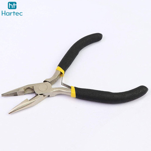 Pince à micro-anneaux en acier inoxydable pour extensions capillaires, outil professionnel d'ouverture et de fermeture de perles, équipement de coiffure de marque - Product Image 2