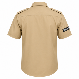 Ropa de Trabajo Transpirable, Camisas de Trabajo de Alta Calidad, Personalización de Logotipo, Ropa de Trabajo de Manga Corta con Botones, Camisa de Seguridad para Hombre con Bolsillo - Product Image 2