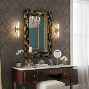 Luxury Resin Framed <b>Wall</b> <b>Mirror</b> 24x36 Inch | Modern Decorative Frame Design | Stylish Large <b>Mirror</b> <b>for</b> Home,Living Room, Bedroom - Product Image 2