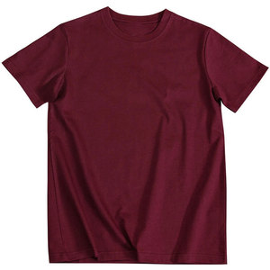 เสื้อยืดโอเวอร์ไซส์ เสื้อยืดเปล่าสำหรับผู้ชาย เสื้อยืดคอกลมใส่สบาย ระบายอากาศได้ดี ผ้าฝ้าย เสื้อยืดน้ำหนักเบาสำหรับวิ่ง - Product Image 1