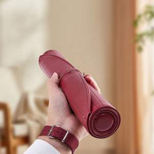 Juego de Backgammon Portátil Plegable de Cuero PU Ecológico Hecho a Mano de Lujo Personalizable - Product Image 5