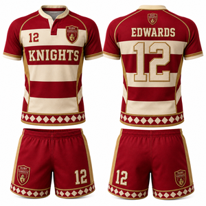 Ropa de Rugby al por Mayor, Entrega Rápida, Prendas OEM/ODM, Ropa Deportiva para Entusiastas, Uniformes, Camisetas - Product Image 5